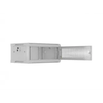 Rack skapis LANBERG WF01-6404-23S 19 collu 4U pelēks ar perforētām durvīm