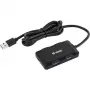 Yenkee YHB 4341BK 4-portu USB 3.0 lādētājs