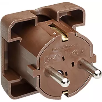 Bachmann 911.470 Brūns 2P+E elektriskais spraudnis