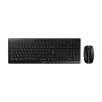 CHERRY Stream Desktop bezvadu tastatūra un pele komplektā, AZERTY franču, melna