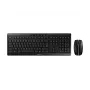 CHERRY Stream Desktop bezvadu tastatūra un pele komplektā, AZERTY franču, melna