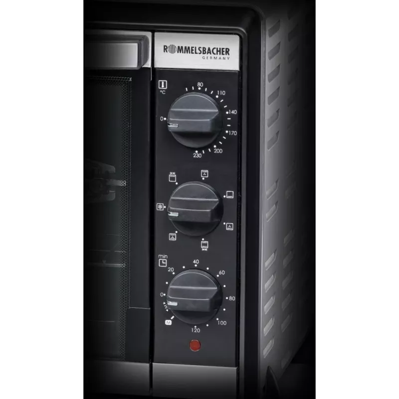 Cepeškrāsns Rommelsbacher BG 1805/E Nerūsējošais tērauds – 42 L, 80–230 °C, 7 režīmi, rotisserie