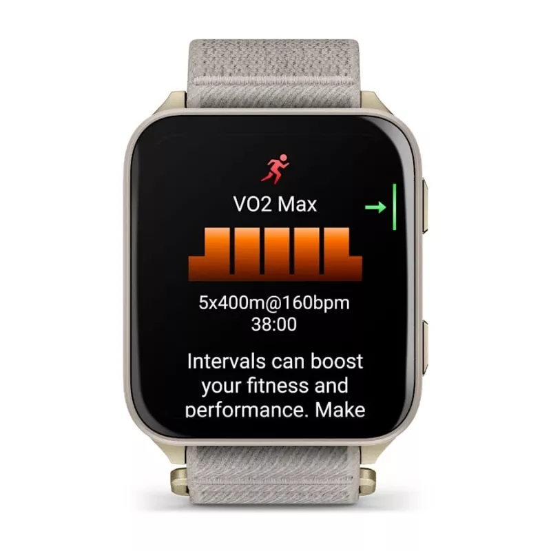 Viedpulkstenis GARMIN Venu X1 — 5,08 cm (2 colli) AMOLED 448×486 px, Skārienekrāns, Wi‑Fi, GPS, Neilona siksniņa, 34 g