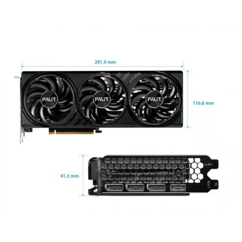 Videokarte Palit GeForce RTX 5060 Ti 16 GB GDDR7