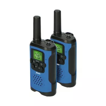 Divvirzienu radio Alecto FR-115BW — 8 kanāli, līdz 7 km diapazons, 24 h akumulatora darbība, 2 baterijas iekļautas