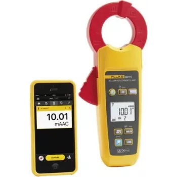 Fluke 368 FC digitālais datu reģistrētāja skavas mērītājs CAT III 600 V, displejs (skaitļi): 3300 (4709907)