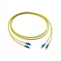 GoodConnections Patch Cable LWL Duplex OS2 (Singlemode, 9/125) LC/LC, LSZH, maināma polaritāte, 15m