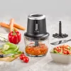 Caso Multi Chopper Chop & Go, melns, 200 W
