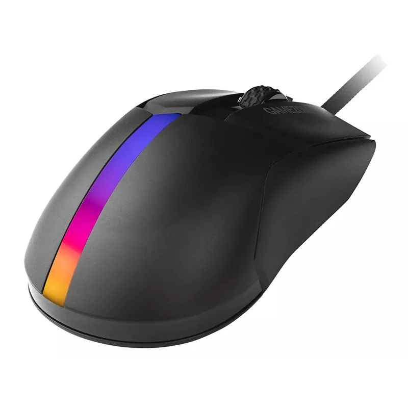 Tracer 47416 Gamezone Cool Black RGB USB vadu spēļu pele