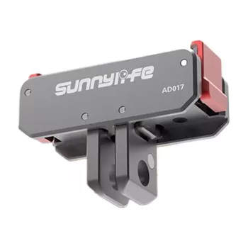 Magnētiskais 180° pagriežamais adapteris Sunnylife AD017 darbības kamerām