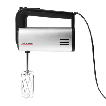 Gastroback Design Handmixer Pro Black Silver – Daudzfunkciju rokas mikseris