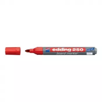 Edding 250 marķieris sarkans, pelēks, daudzkrāsains