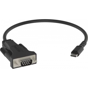 Vision Professional Sirius adapter - 24 kontaktu USB-C (vīriešu) uz DB-9 (vīriešu) - melns