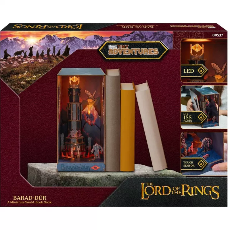 Plastmasas modeļu komplekts REVELL Tiny Adventures Lord of the Rings “Barad-Dûr” (rokdarbi) 00537