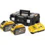 DeWALT DCB118Y2T-QW lādētājs un 2x 12 Ah akumulatoru komplekts
