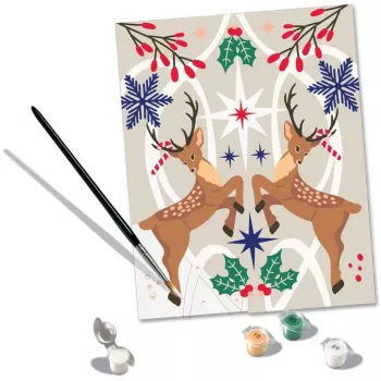 Ravensburger CreArt krāsošanas komplekts – Ziemassvētku briedis
