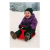 Jamara Snow Play Snow Glider sarkans — plastmasas ragavas, 570×380×30 mm