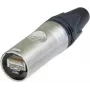 Neutrik NE8MX6-T Vadu savienotājs RJ-45 Alumīnijs - Melns (NE8MX6-T)