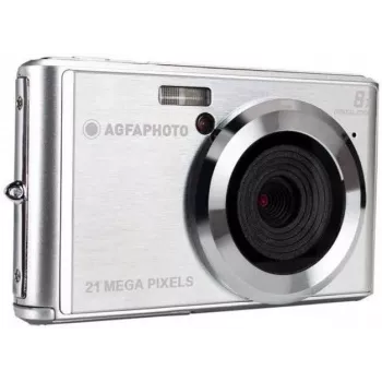AgfaPhoto DC5200 digitālā kamera - kompaktkamera - 21 MPix - 720p - sudraba (DC5200-SIL)
