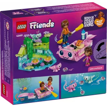 LEGO FRIENDS 42681 Aksolotļu piedzīvojumu laiva