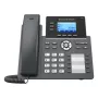Grandstream Networks GRP2604P IP telefons Melns 3 līnijas LCD