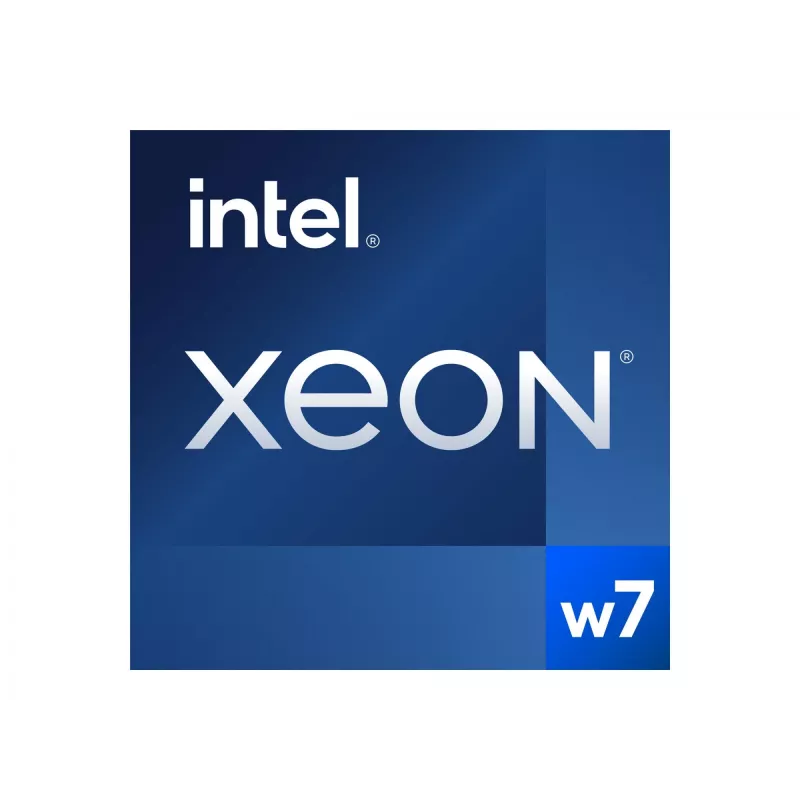 Intel Xeon W W7-2495X procesors - 2.5 GHz - 24 kodoli - 48 pavedieni - 45 MB kešatmiņa - FCLGA4677 ligzda - OEM