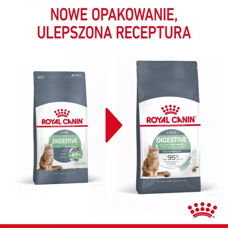 Royal Canin Digestive Care Adult sausā barība kaķiem, 10 kg, zivis, mājputnu gaļa, rīsi, dārzeņi