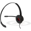 Mono USB austiņas Plusonic 10.1P — vienas auss USB austiņas ar mikrofonu, saderīgas ar Teams un Skype