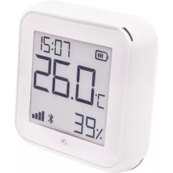 Temperatūras un mitruma sensors Shelly H&T Gen3 Wi‑Fi Balts