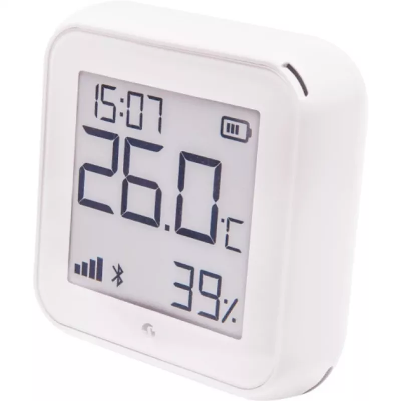 Temperatūras un mitruma sensors Shelly H&T Gen3 Wi‑Fi Balts