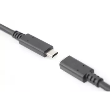 USB Type-C pagarinātājkabelis Digitus AK-300210-015-S