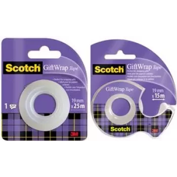 Līmlente Scotch GIFTWRAPD 15 m Caurspīdīga
