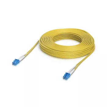Ubiquiti UACC-OFC-S2-LULU-30M optiskās šķiedras InfiniBand kabelis LC-LC dzeltens 30m