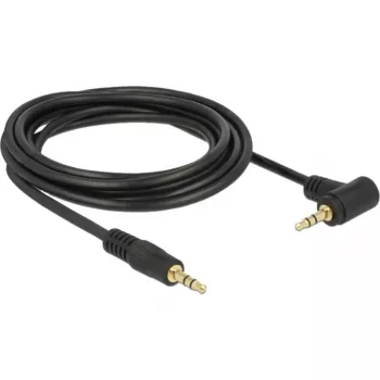 Audio kabelis DeLOCK 83758 3m 3,5mm Melns