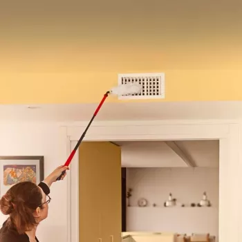 Vileda putekļu slotiņa ar garu kātu + 1 Flex&Catch uzgalis