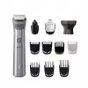 Philips All-in-One Trimmer MG5940/15 Series 5000, Nerūsējošs tērauds, 0.5 mm, 1.6 cm, 1 mm, Bārda, Ausis, Deguns, Akumulators