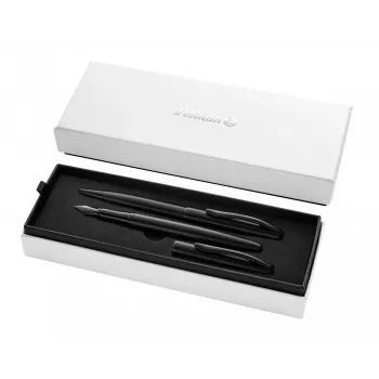 Pildspalva un lodīšu pildspalva Pelikan Jazz Noble Elegance Black 2 gab.