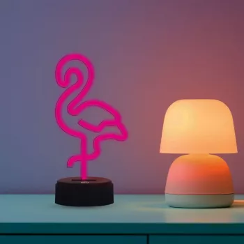 Dekoratīvā LED lampa MANTA SNL79PK rozā flamingo