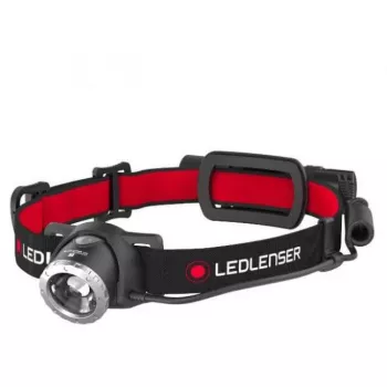 Ledlenser H8R Melns, Sarkans Galvaslampa LED