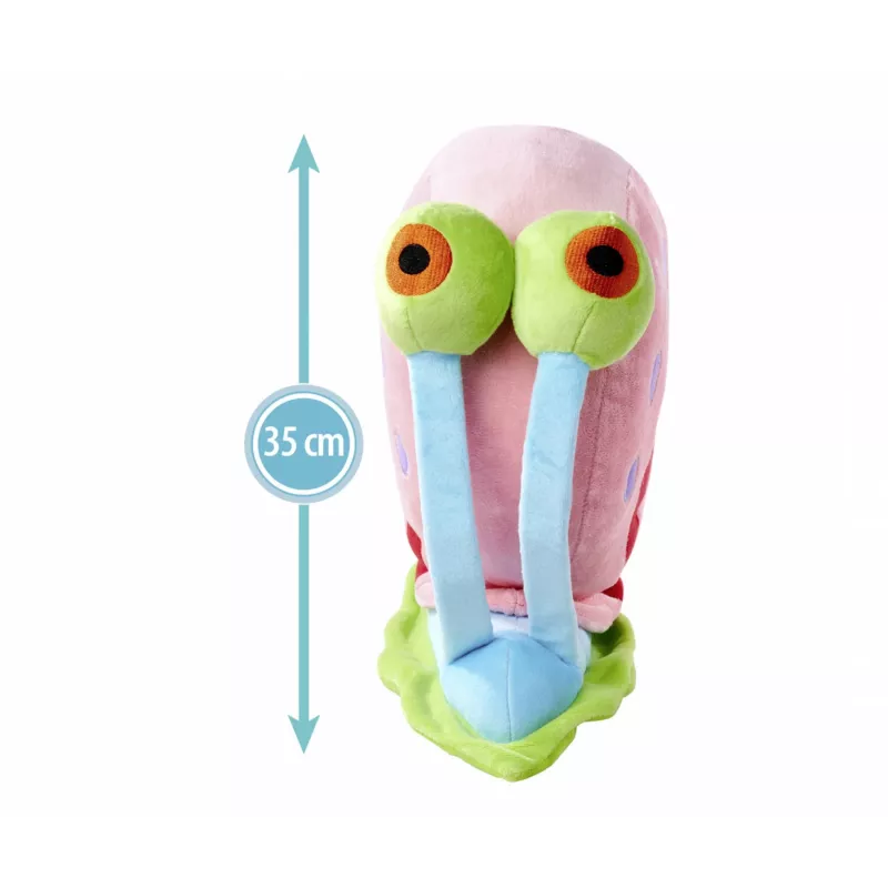 SpongeBob Kvadrātbiksis - Gary, mīkstā rotaļlieta 35 cm