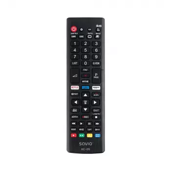 Savio RC-05 Black IR bezvadu tastatūra