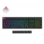 Bezvadu mehāniskā tastatūra Keychron K10 RGB Melna, kompakts izkārtojums, RGB fona apgaismojums, Bluetooth un USB-C