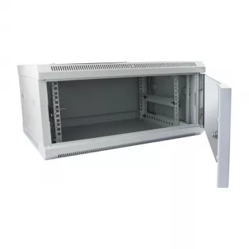 Sienas stiprinājuma skapis ALLNET ALL-SMC6604GRAU 4U, pelēks, 50 kg slodze, atslēgas slēdzene