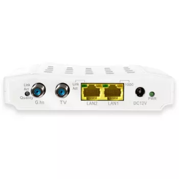 ALLNET ALL-GHN102-COAX tīkla tilts, G.hn, 500 Mb/s, 2× Gigabit Ethernet, koaksiālais