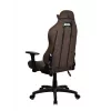 Spēļu krēsls Arozzi Torretta SuperSoft — ergonomisks brūns, atbalstošs dizains