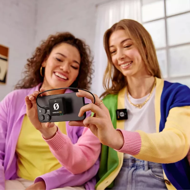 RODE Wireless ME divkanālu bezvadu mikrofona sistēma vlogeriem un podkastu veidotājiem