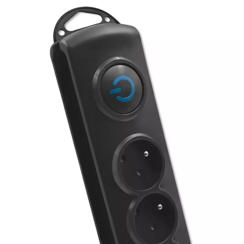 Qoltec 8 kontaktligzdu pārsprieguma aizsargs 3.0m 50114