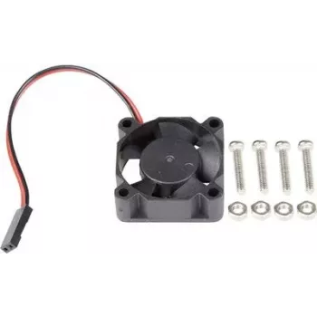 Joy-iT SBC-FAN-303010 Datora korpusa ventilators 3 cm Melns