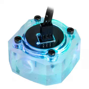 Barrow SLFV1-RGB ARGB akrila plūsmas mērītājs inline ūdens dzesēšanas lokiem