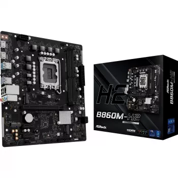 ASRock B860M-H2 DDR5 LGA1851 Micro-ATX mātesplate